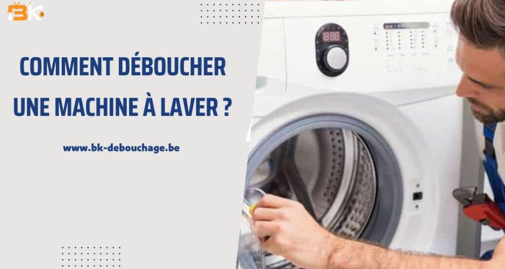 deboucher machine a laver